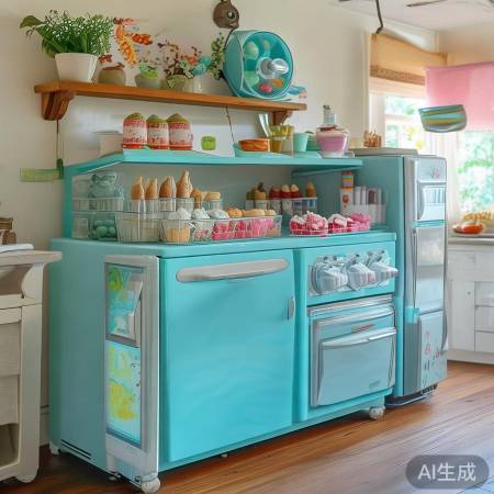 老冰箱变夏日神器