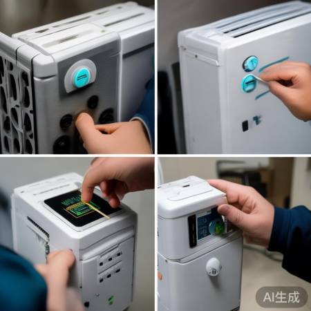 按复位键重启设备