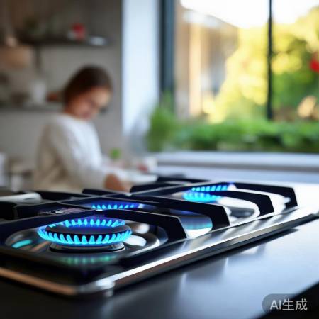燃气灶节能高效，环保环保。