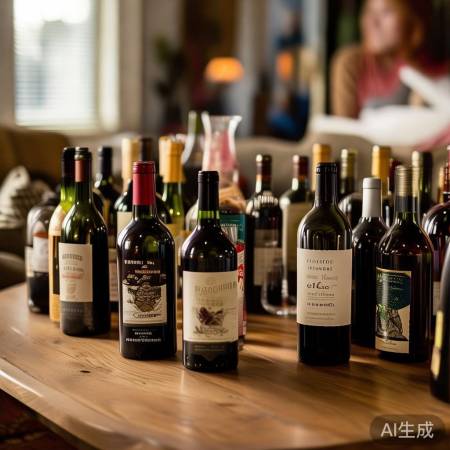 红酒摆放学问多