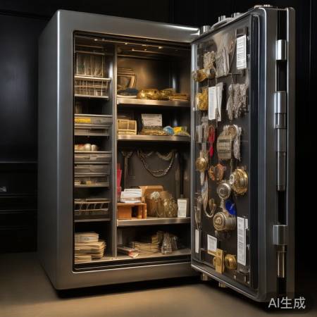 老虎牌保险柜，大容量，分类存贵