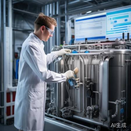 清洁维护空气能水箱