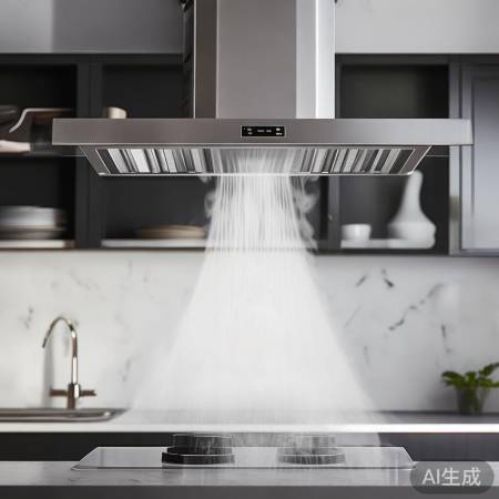 油烟机吸力强，健康守护者