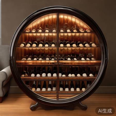 “个性红酒柜，生活品味高”