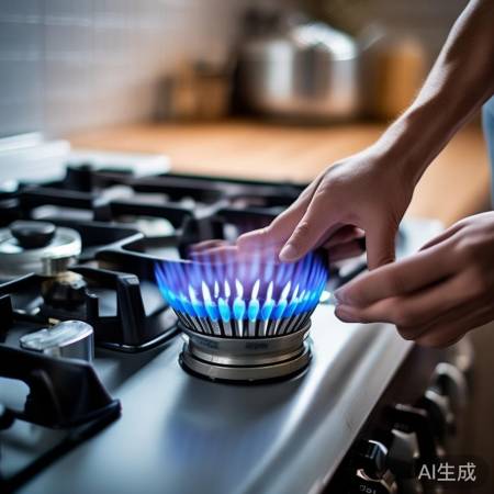 调火焰大小,防火灾浪费