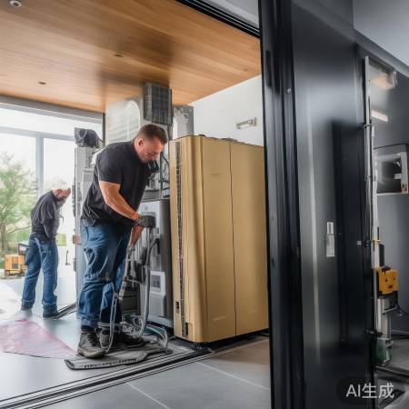 安装中央空调，严抓施工质量