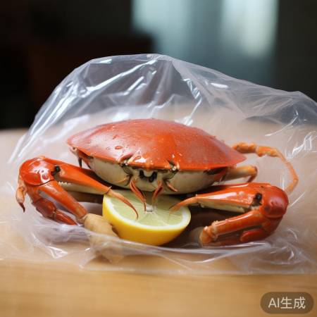 柠檬姜除异味保鲜青蟹