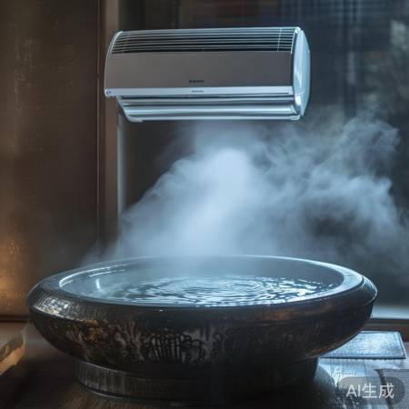 空调下放水盆，凉爽又保湿