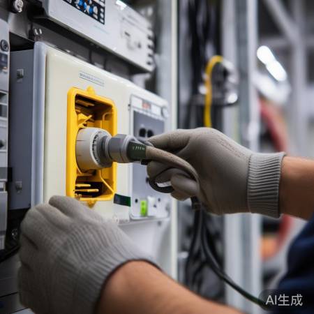 连接电源线,注意安全