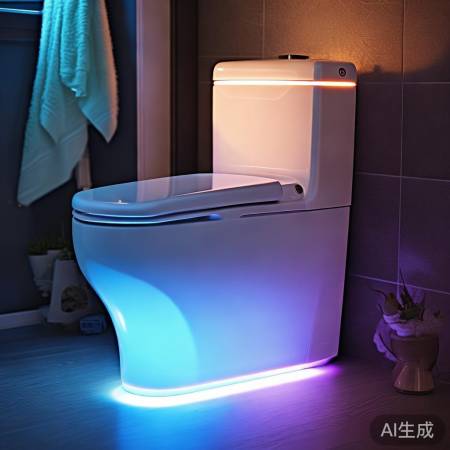 探索智能马桶灯光模式