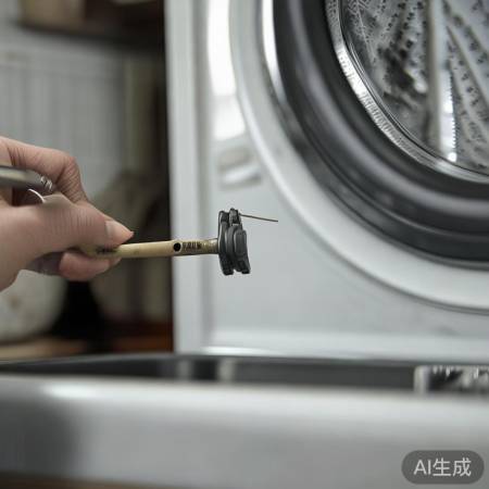 洗衣机进水阀检查与清理