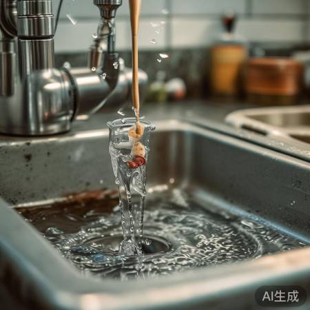 检查洗衣机排水管是否堵塞