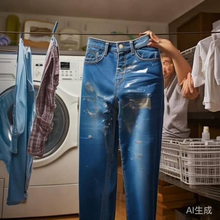 面膜裤别混洗牛仔裤