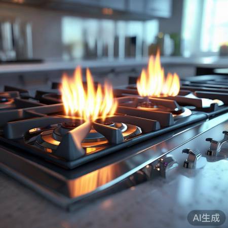 家用燃气灶，大火力、节能环保、