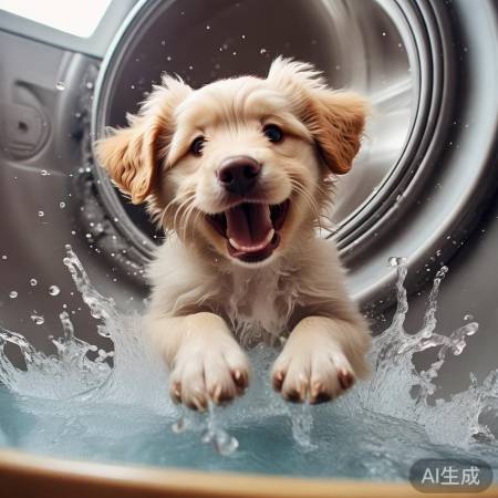 洗衣机变宠物浴缸