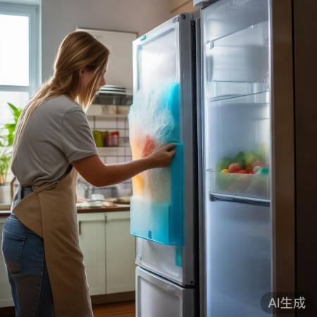 清洁冰箱门封条保密封