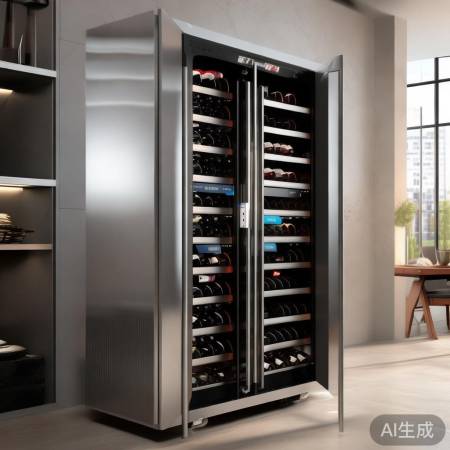 现代感红酒柜,实用又时尚