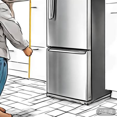 测量冰箱尺寸，减去间隙。