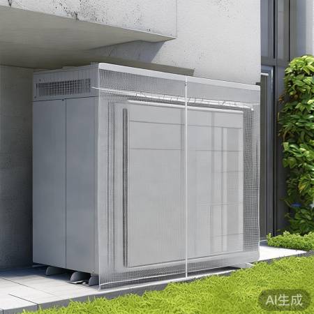 安装防晒网,护空调散热