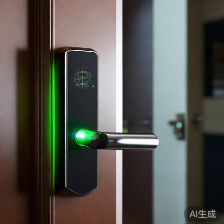 指纹锁双重保险,安全可靠