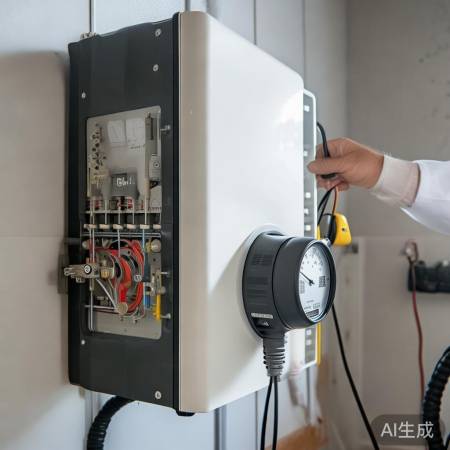 壁挂炉5E4故障，检查燃气压力