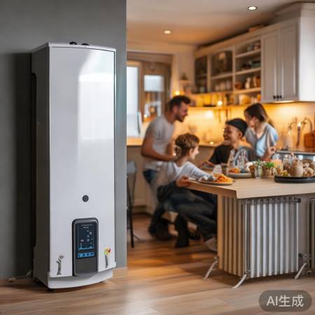 厨房壁挂炉，节能省空间