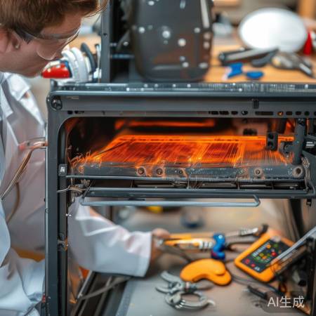 检查烘干组件，换新加热器