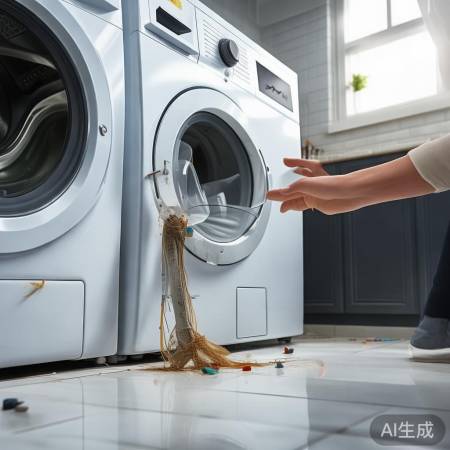 检查洗衣机排水管