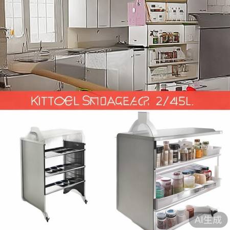 厨房空间小，选多功能折叠架