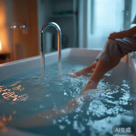 坚持泡脚，瘦腿效果佳