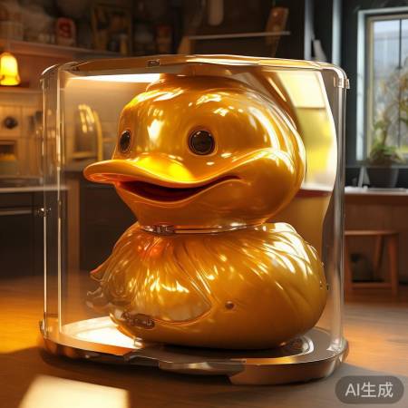 大嘴鸭消毒柜，紫外线杀毒，厨房