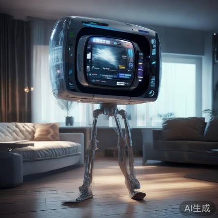 智能电视新玩法：能走路电视