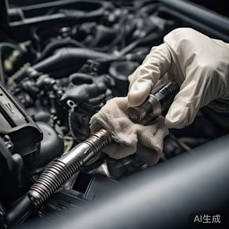 清洁点火针，轻柔擦拭