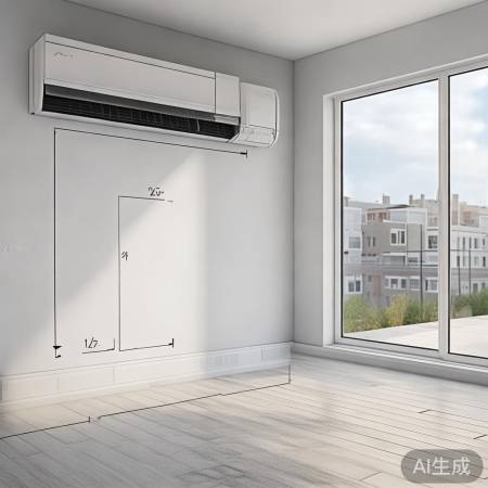 空调安装位置定，选型尺寸才合适