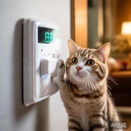 壁挂炉地暖不加热，检查电源开关