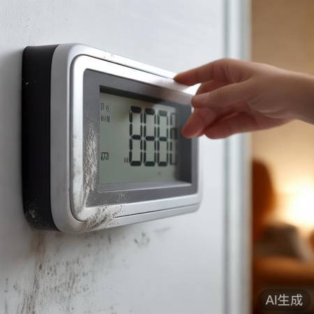 壁挂炉温控器，清洁恢复灵敏