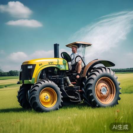 拖拉机空调，夏日清凉时尚风