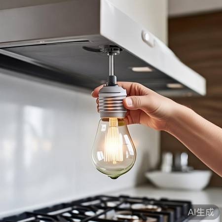 更换E27/G9灯泡，注意螺纹