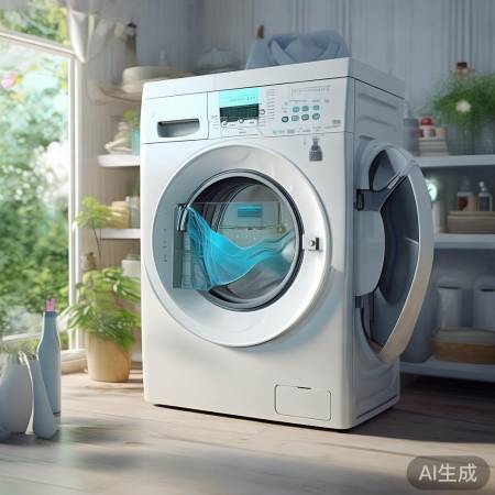 节能环保洗衣机，省水省电神器。