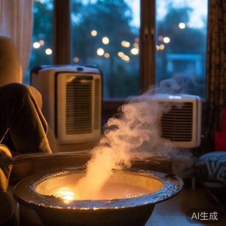 品茶泡脚，生活平衡。