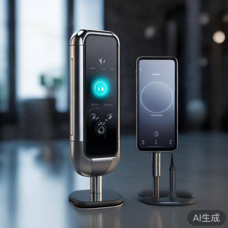 美的智能锁：门把手变充电宝