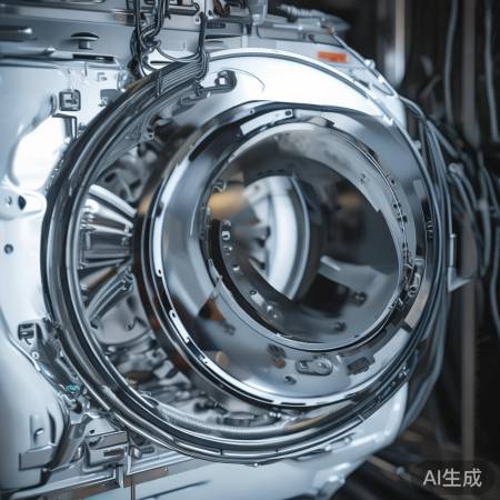 洗衣机后盖，圆形接口