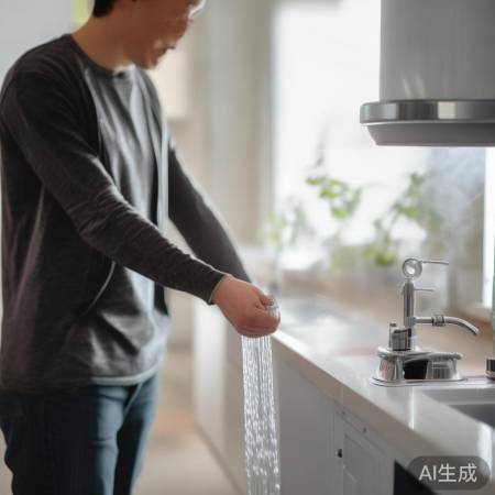 检查热水器水流