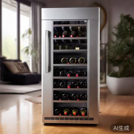 不锈钢红酒柜，风格各异