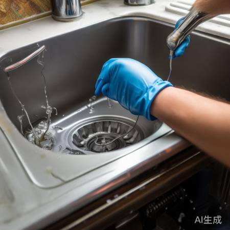 清理冰箱底排水孔