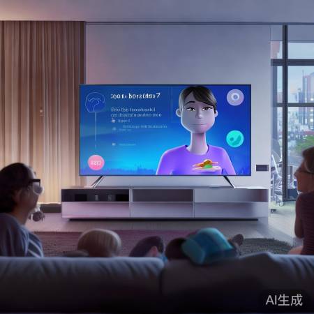 智能电视,语音助手,便捷互联