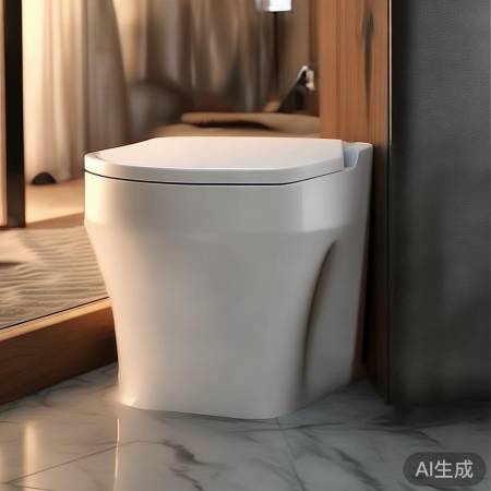 简约智能马桶,小户型家居必备