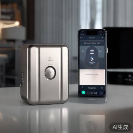 “开启蓝牙,连接三星智能锁”