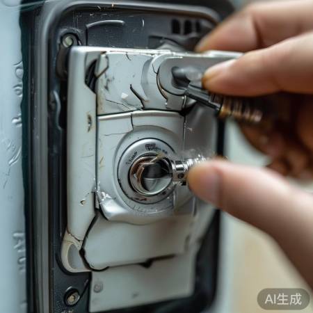 指纹锁盖子修复技巧