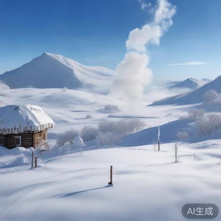 “中高纬度地区常见结冰”